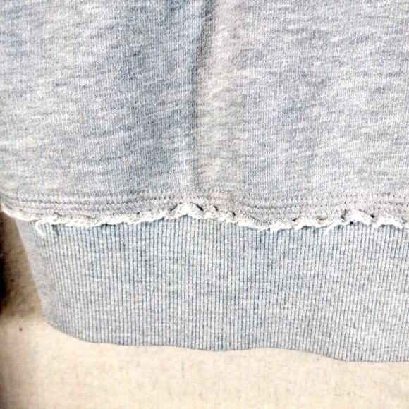 Fiorucci Love Therapy Women S Fleece 3/4-Zip Hooded Sweatshirt - Picture 9 of 15